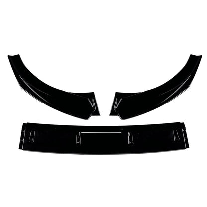 Front Bumper Lip for Audi A3/S3 8V Pre-Facelift (2013–2016) – Gloss Black