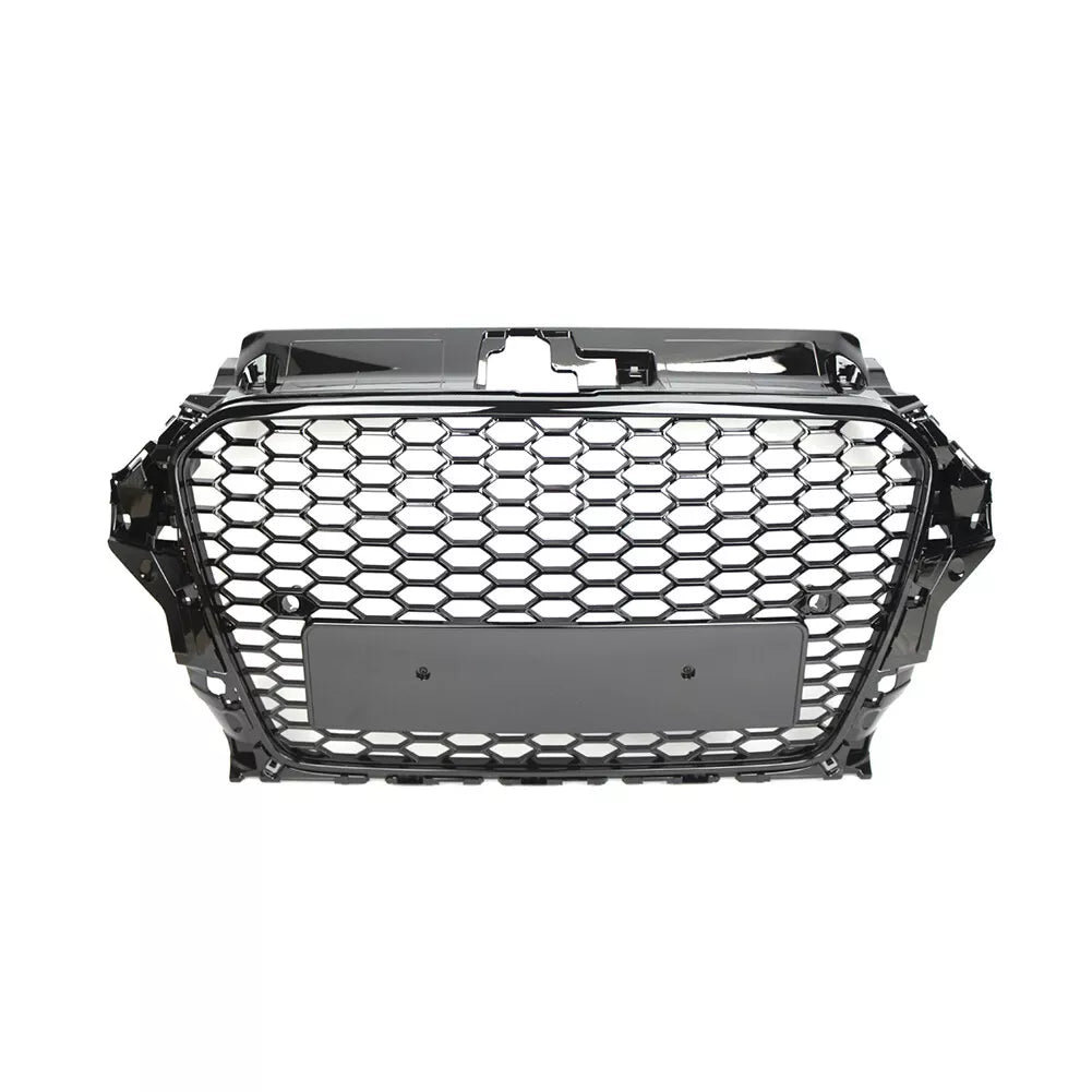 RS3-Style Honeycomb Front Bumper Grille – Audi A3/S3 8V (2013-2016, Pre-Facelift)