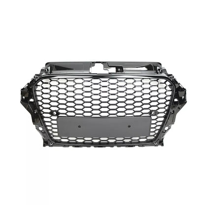RS3-Style Honeycomb Front Bumper Grille – Audi A3/S3 8V (2013-2016, Pre-Facelift)