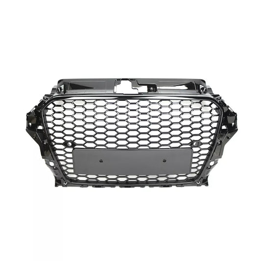 RS3-Style Honeycomb Front Bumper Grille – Audi A3/S3 8V (2013-2016, Pre-Facelift)